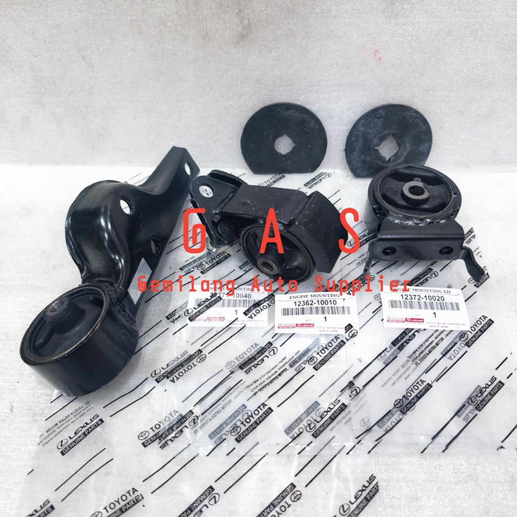 Jual Dudukan Mesin Engine Mounting Set Starlet Kotak EP70/71 Original ...