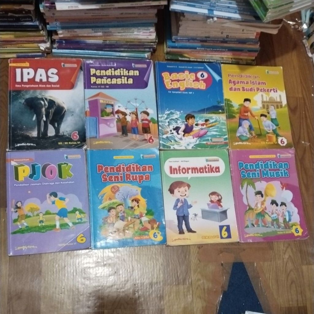 Jual Buku Paket Kelas 6 SD Kurikulum Merdeka - Yudhistira - kipas ...