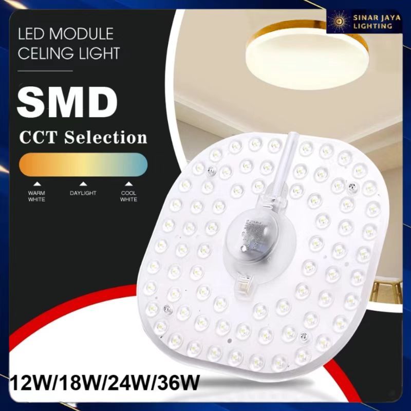 Jual Lampu Led Modul / Module Led ceiling Lamp 220V Lampu Plafon Murah ...