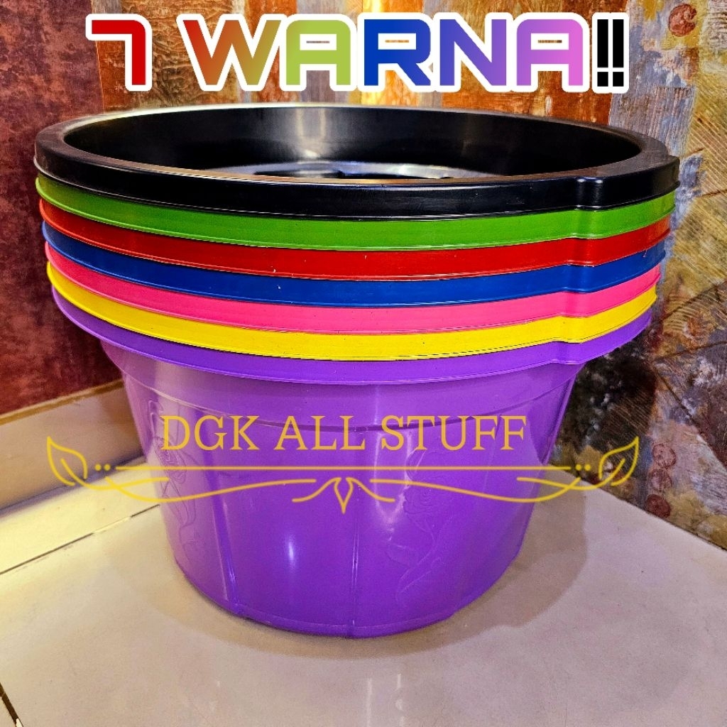 Jual Baskom Waskom Basin Bak Ember Wadah Bulat Adonan Nyuci Cuci Rendam ...