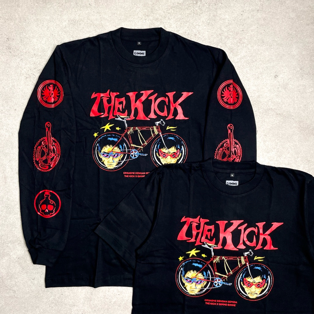Jual The Kick - Dengan Sepeda | Tshirt & Long Sleeve Original ...