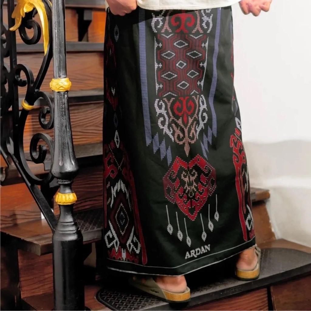 Sarung Ardan Family Brilliant By Ketjubung Katun Rayon Premium Songket Dewasa