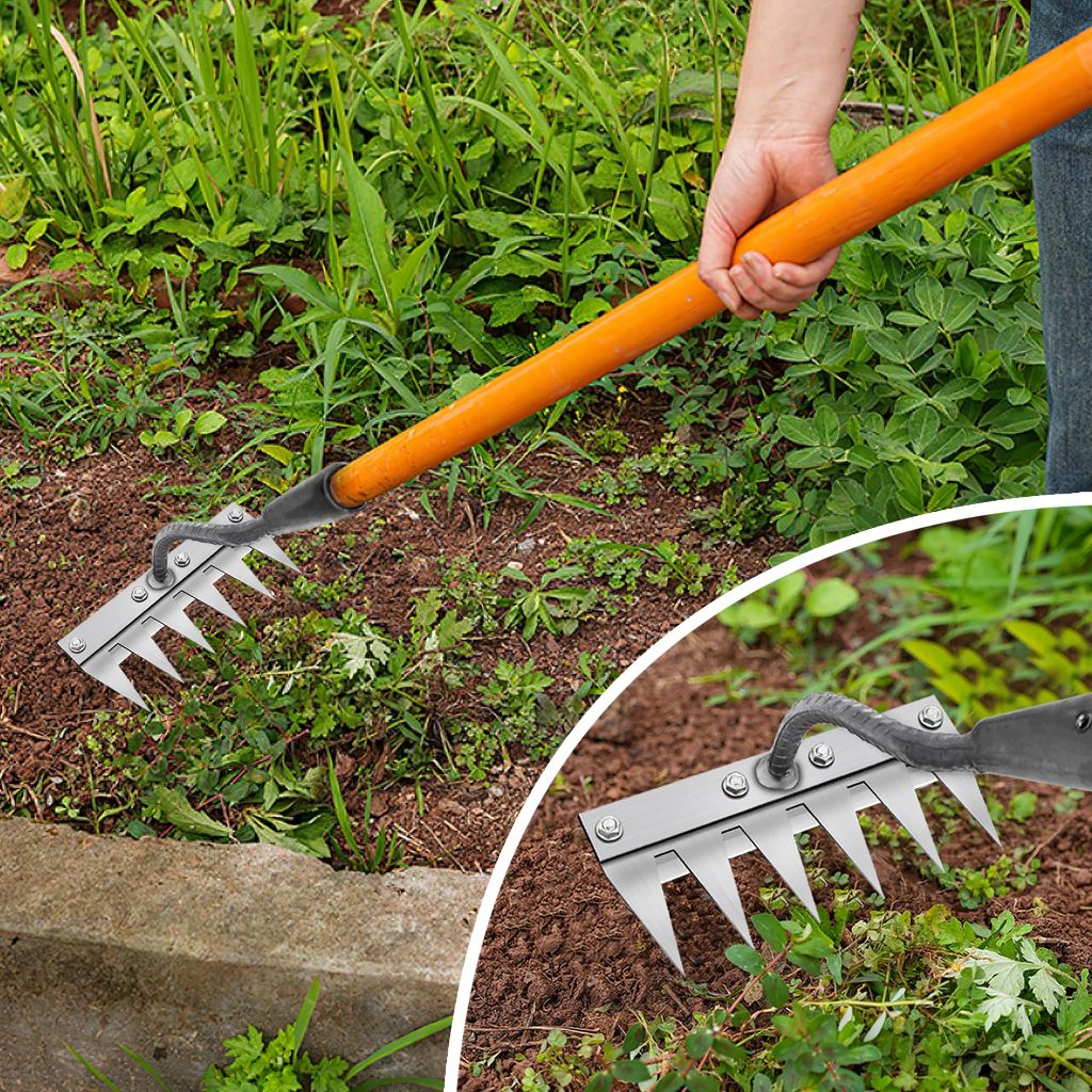 Jual Alat Pencabut Rumput Liar Baja karbon sedang Garden Cangkul Kebun ...