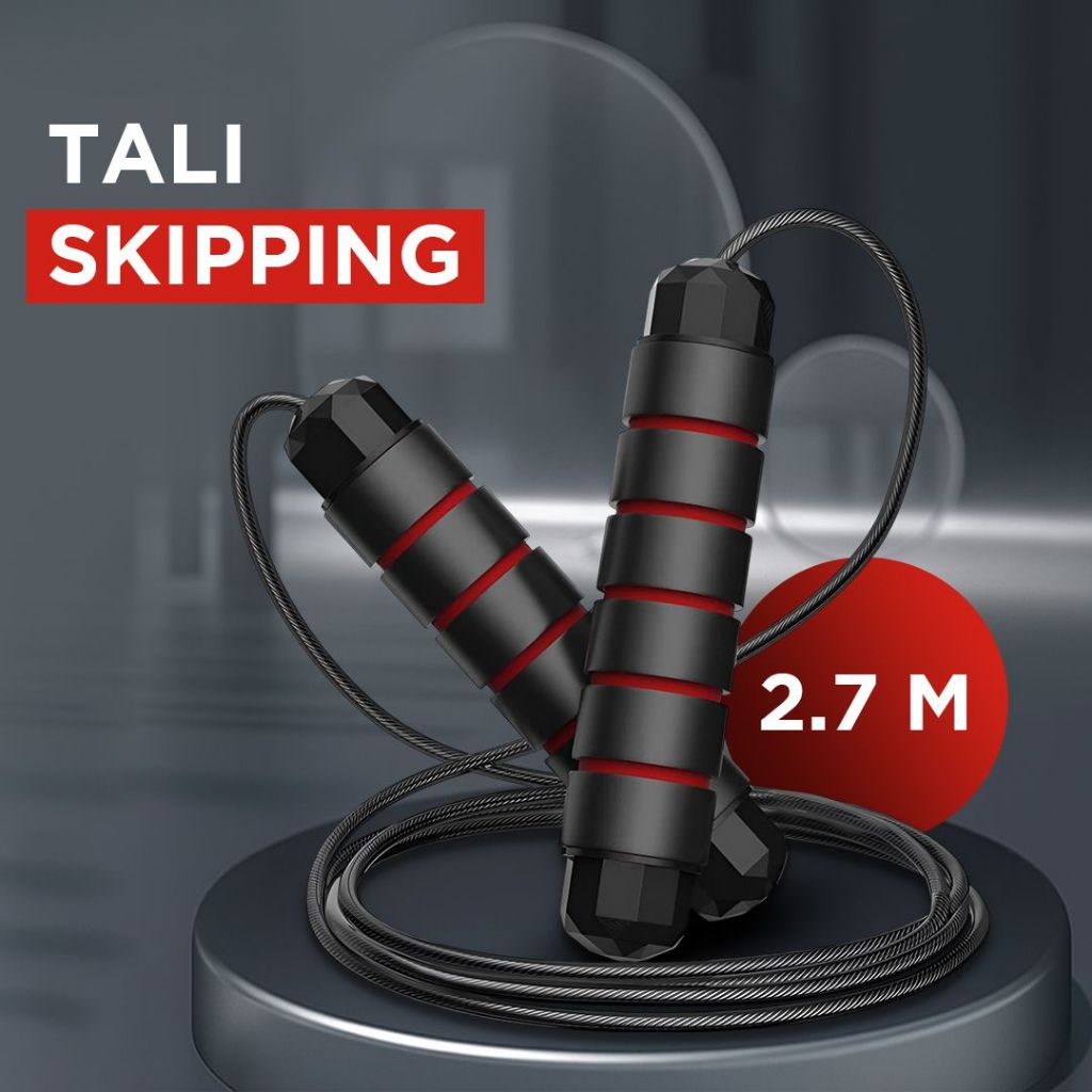 Jual Tali Skipping Jump Rope Gym Fitness - [MRH2] | Shopee Indonesia