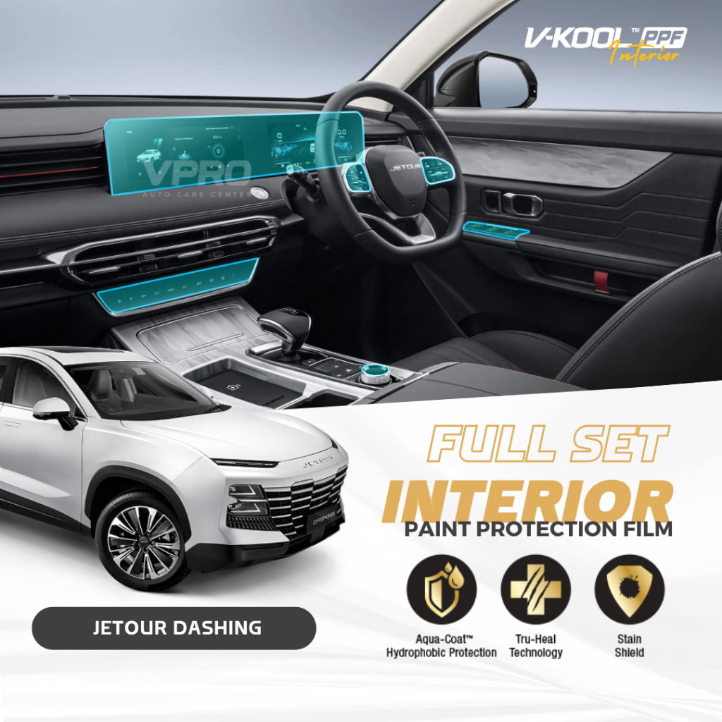 Jual VKOOL PPF Interior Protector JETOUR DASHING - Full Set / Anti ...