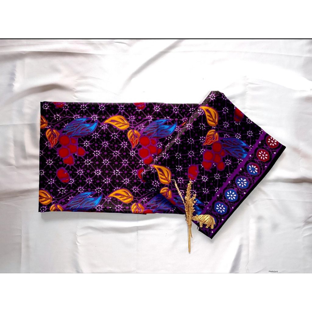 Jual Bahan batik Kab. Tangerang motif Rambutan parakan katun premium ...