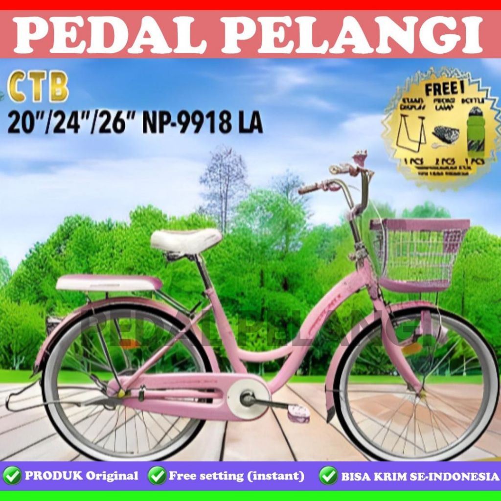Jual Sepeda Keranjang Remaja Dewasa Ukuran 20 24 26 Inch mini PHOENIX ...