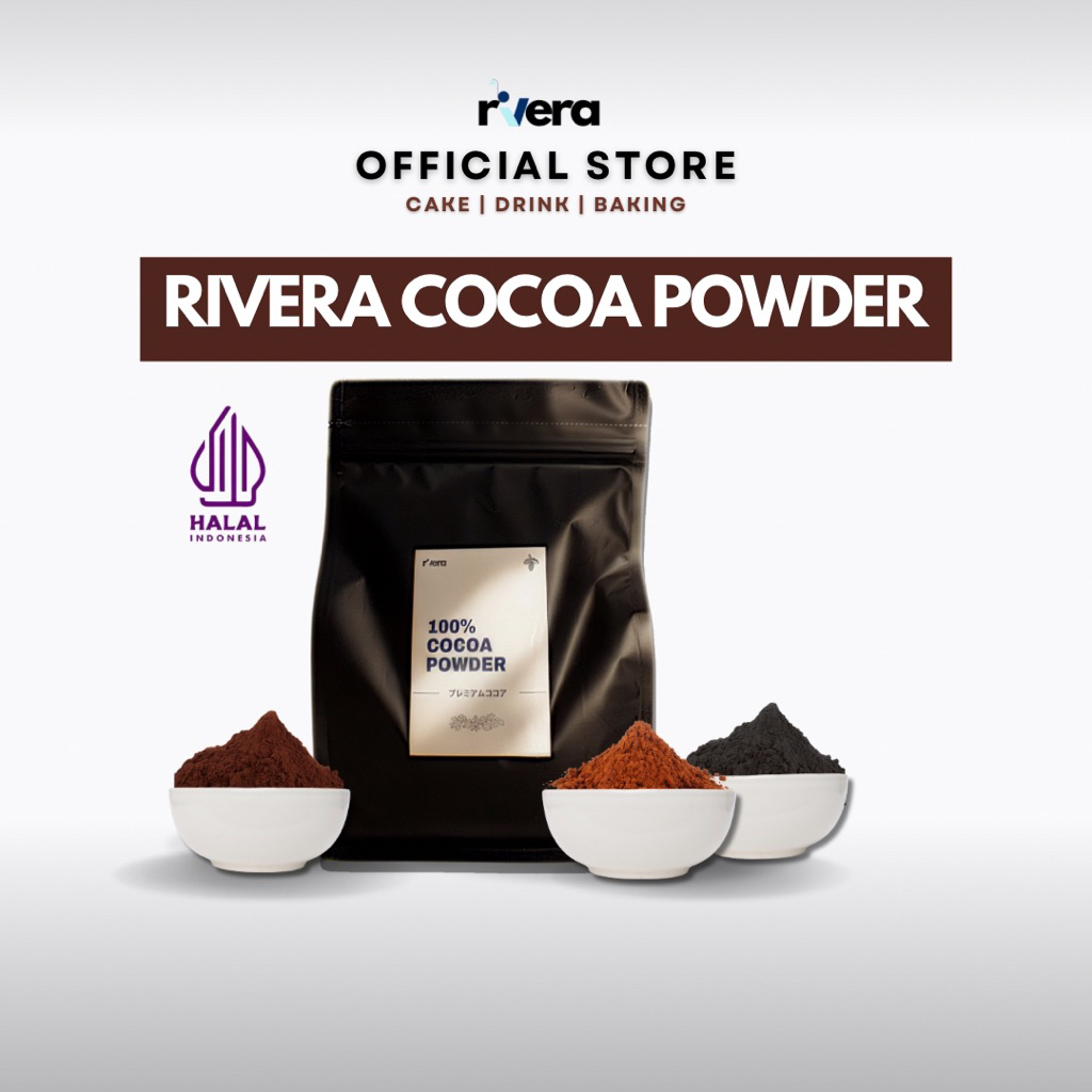 Jual Rivera Cocoa Powder - Coklat bubuk premium | Shopee Indonesia