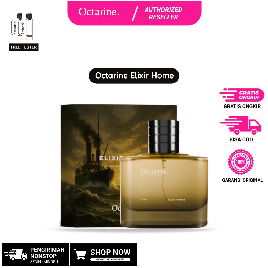 Jual Octarine - Elixir Homme Aroma Fresh Woody Spicy | Parfum Perfume ...
