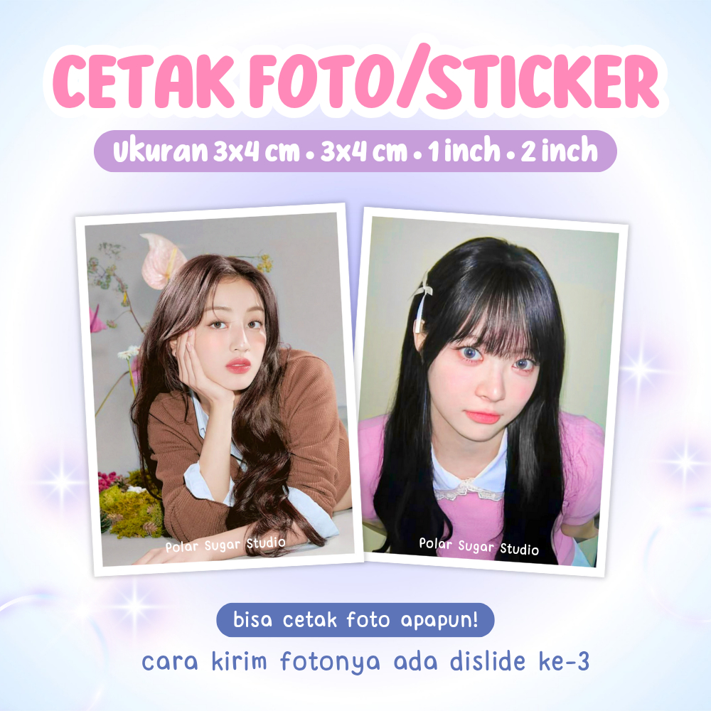 Jual Cetak Pass Foto & Sticker Ukuran 2x3 / 3x4 / 4x6 / 1 inch / 2 inch ...