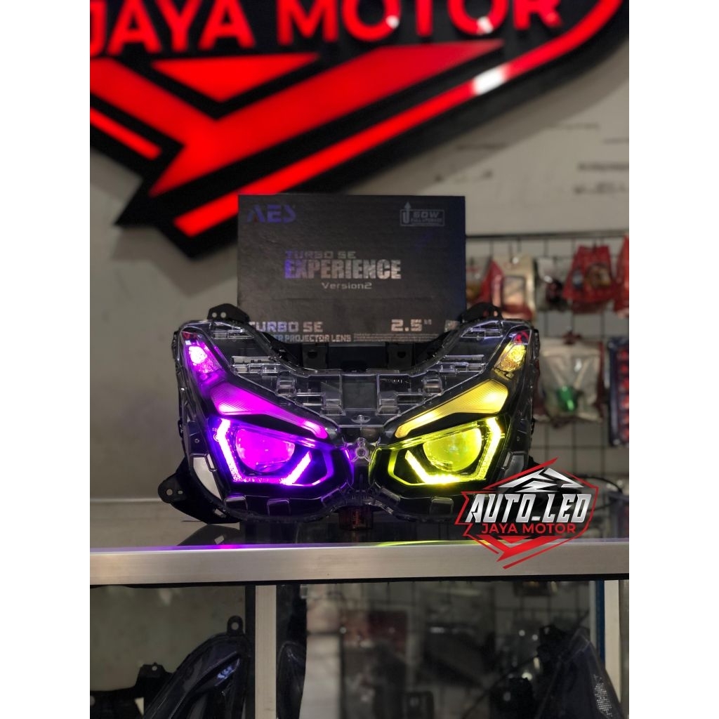 Jual BILED AEROX ALPHA CUSTOM BILED AES TURBO SE EXPERIENCE V2 SHROUD ...