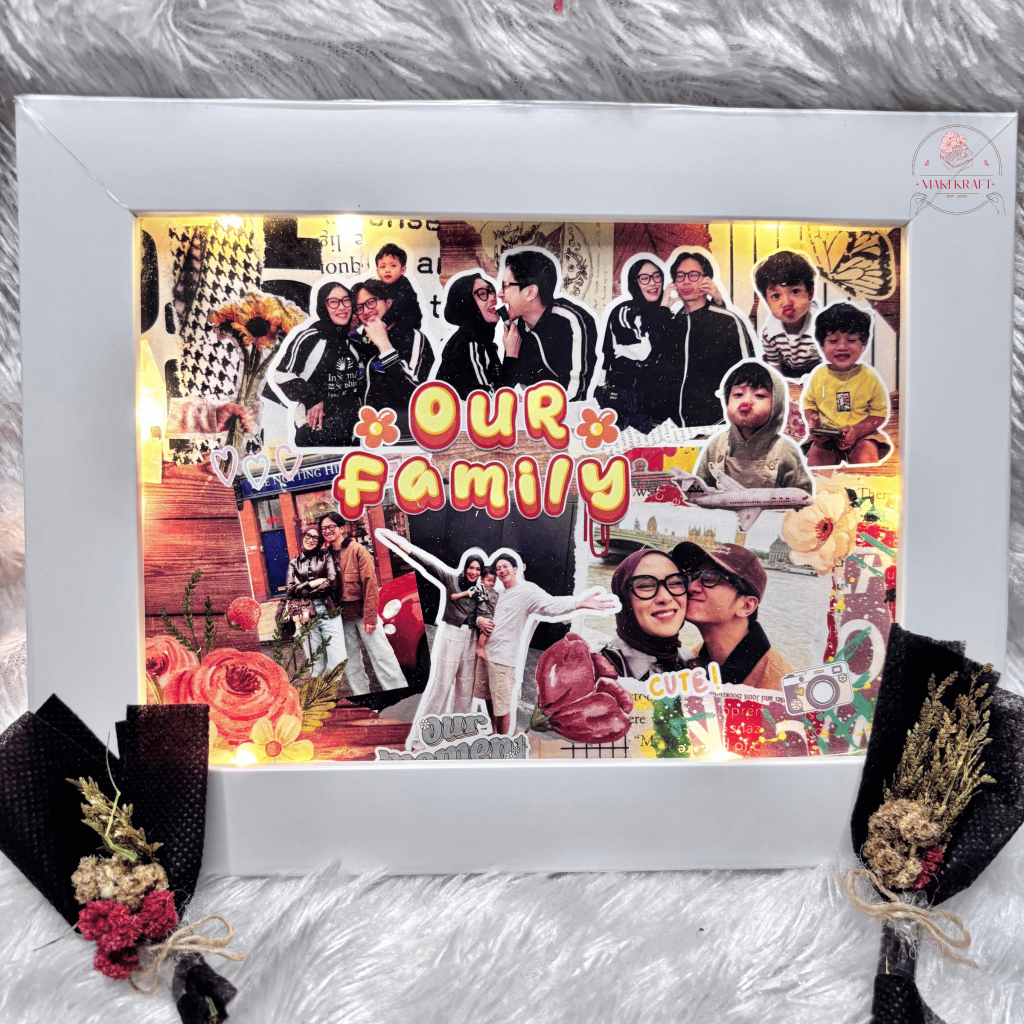 Jual Scrapframe Custom Foto Momen – Kado Unik Ulang Tahun, Anniversary ...