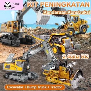 Tatajoy 2.4Ghz Excavator Remote Control 14 Channel Beko RC Excavator Mainan Excavator RC Crawler Kendaraan Teknik Excavator Mobil Remote - RC Tracktor/ RC Truk / Dump Truck