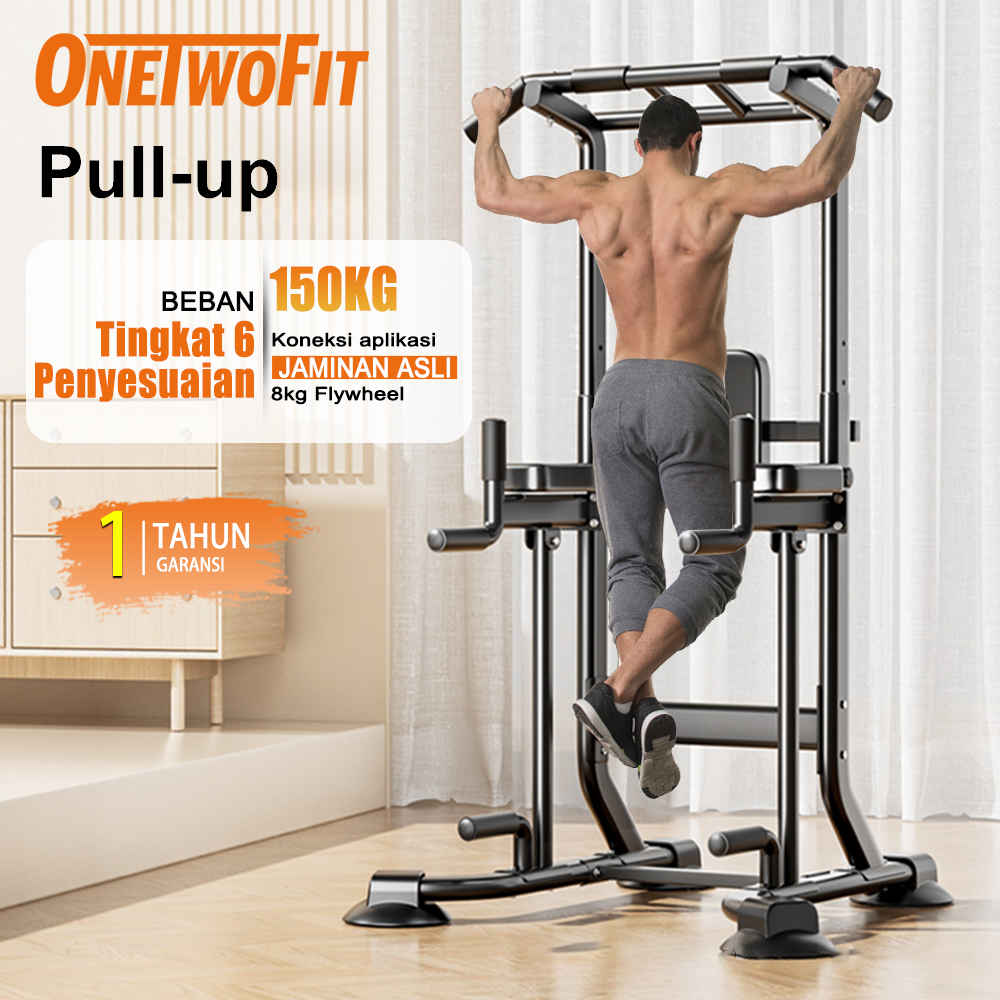 Jual OneTwoFit Ultimate Home Gym Power Tower 150KG Heavy Duty