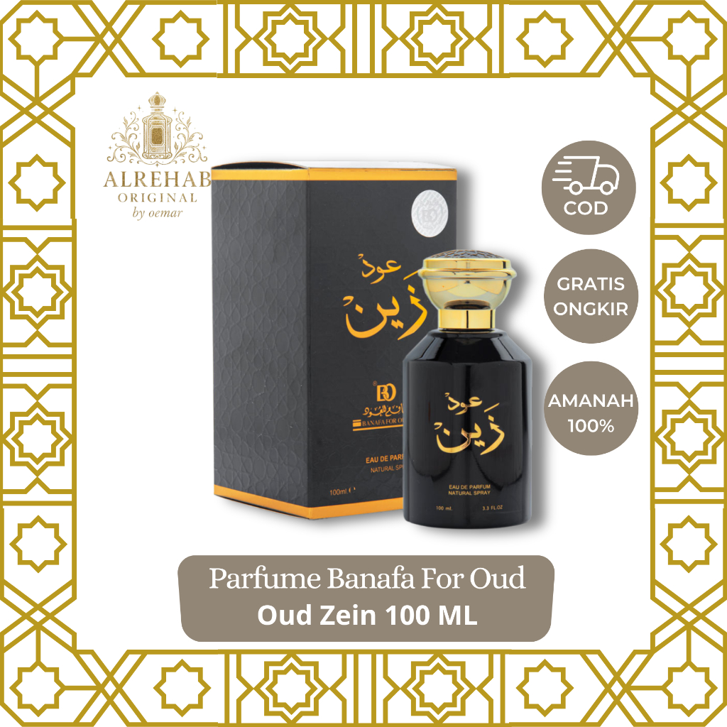 Jual parfum oud zain by banafa for oud saudi arabia parfum import ...