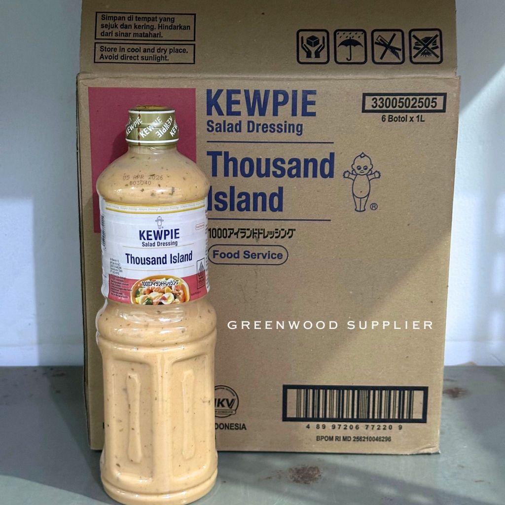 Jual Kewpie Salad Dressing Thousand Island - 1 Liter | Shopee Indonesia