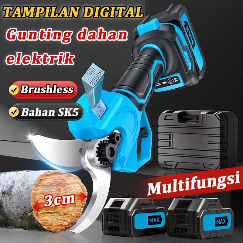 Jual Convenyy Gunting dahan elektrik tampilan digital 30mm Gunting ...