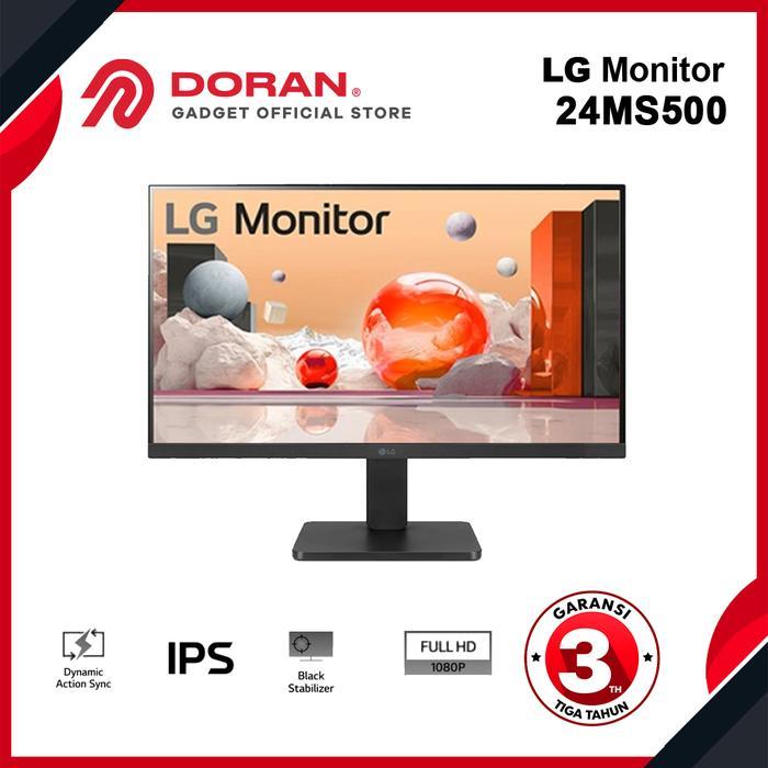 Jual LG MONITOR 24 Inch 24MS500-B FHD monitor with AMD FreeSync 100Hz ...