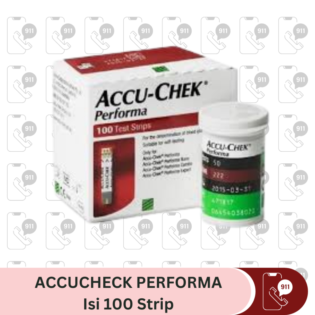 Jual Strip Accucheck Performa Isi 100 Accu Chek Performa | Shopee Indonesia