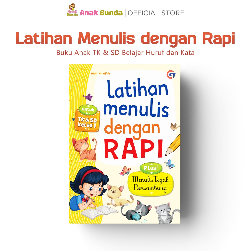 Jual Buku Latihan Menulis dengan Rapi untuk Anak TK SD – Belajar ...