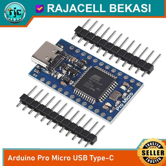 Jual Arduinoo Pro Micro Leonardo Atmega32u4 5V Promicro HID with USB ...