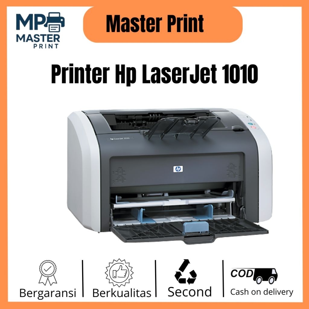 Jual Printer HP LaserJet 1010 monochrome sudah siap pakai dan ...