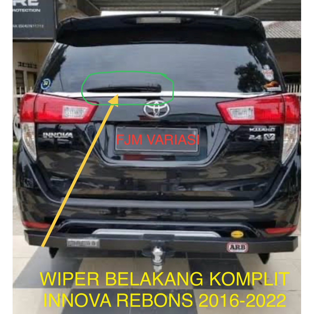Jual TANGKAI DUDUKAN GANGANG + DAUN WIPER BELAKANG KOMPLIT TOYOTA INOVA ...