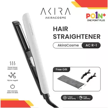 Akiracosme AC R1 Catokan Pelurus Rambut Ceramic Hair Straightener Akira Cosme