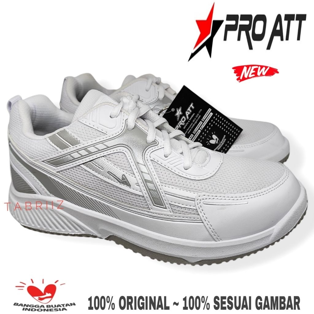 Jual BARU Sepatu PRO ATT PUTIH Sepatu Olahraga Pria - Sepatu Lari ...