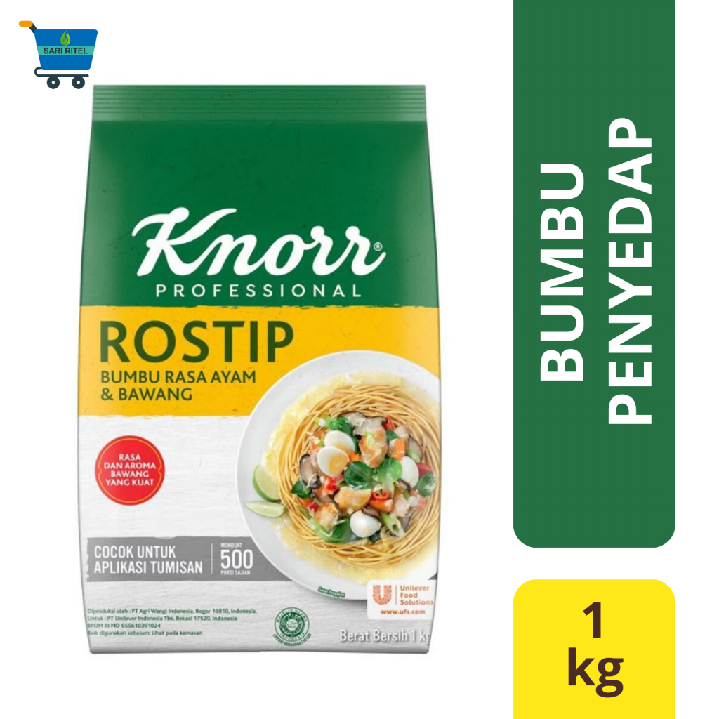 Jual KNORR ROSTIP 1kg / bumbu pelezat rasa aman dan bawang | Shopee ...