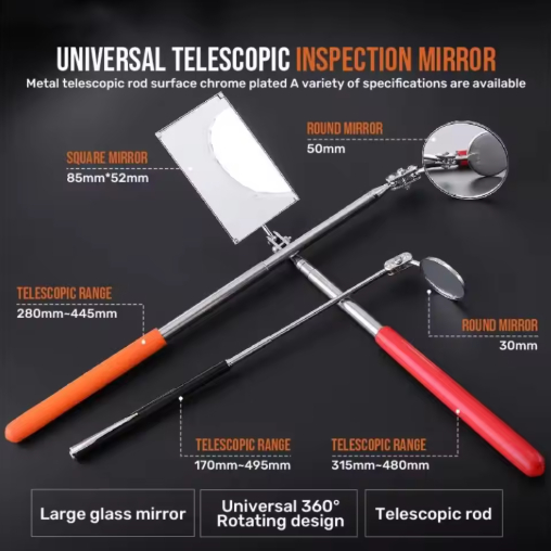 Jual Kaca Inspeksi Model Bulat Dan Kotak 6500 R-3 Telescopic Inspection ...