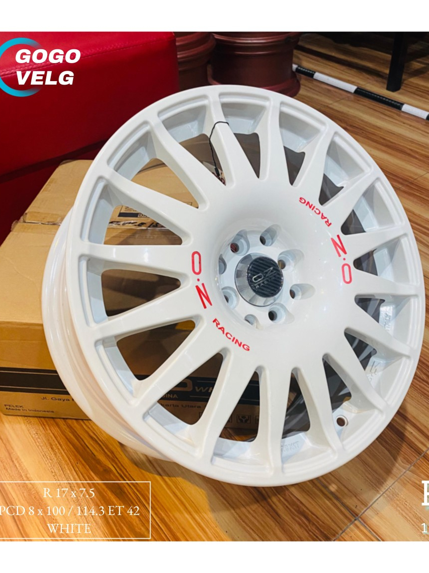 Jual Velg mobil R17 RPF1 OZ Racing PCD 8X100/114,3 ET42 Lebar 7,5 Yaris ...
