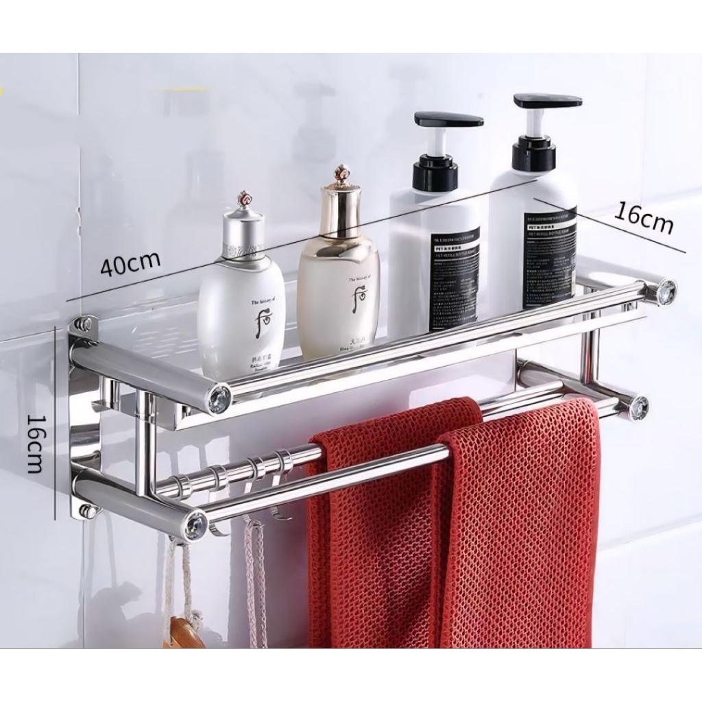 Jual Aneka Rak Kamar Mandi Stainless | Shopee Indonesia