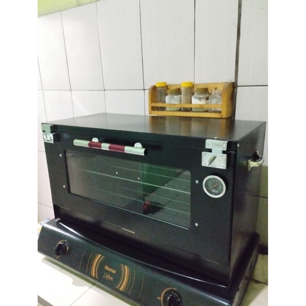 Jual Oven Kompor Stainless 2 Tungku – Oven Panggang Kue, Roti, Brownies ...