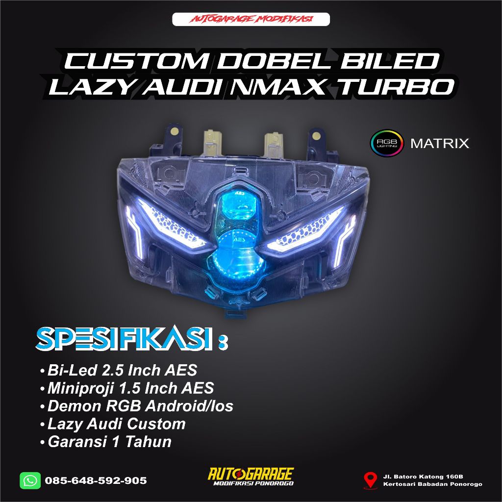 Jual Custom Bi-Led Nmax neo Turbo | Shopee Indonesia