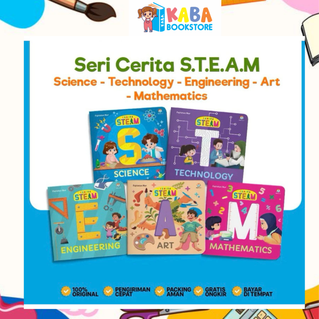 Jual Kaba Book (Isi 5 Buku) Seri Cerita STEAM - Buku Anak Bergambar ...
