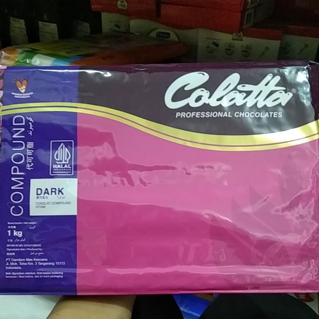 Jual Colatta dark compound 1kg | Shopee Indonesia