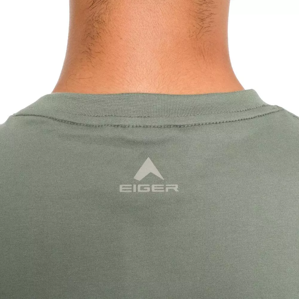 EIGER Chromatic Waves T-Shirt Pria – Kaos Outdoor Premium Adem & Stylish foto 6