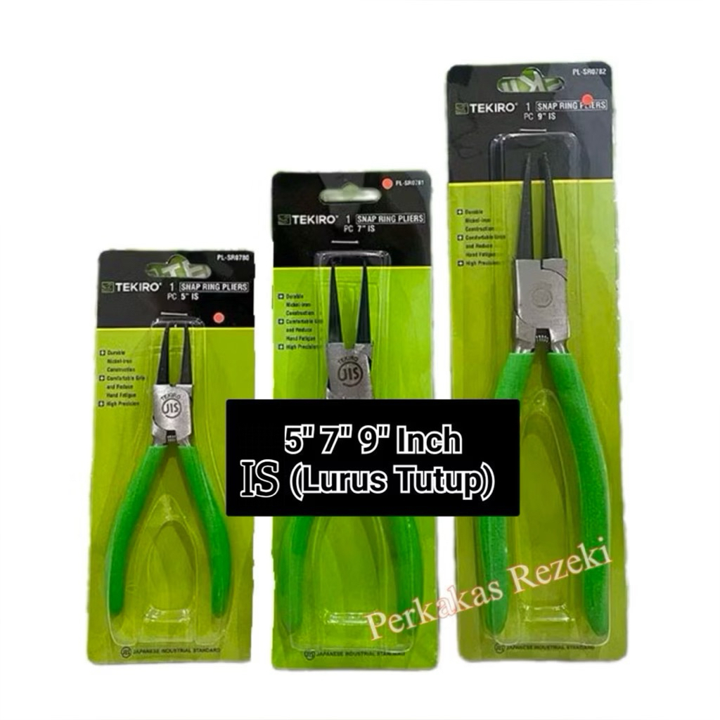Jual TEKIRO TANG SNAP RING LURUS ES IS ORIGINAL 5