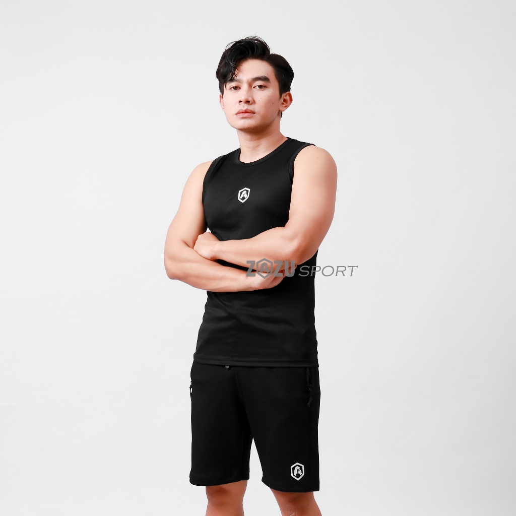 Jual Baselayer Manset Tanpa Lengan Kaos Singlet Olahraga Pria Base ...