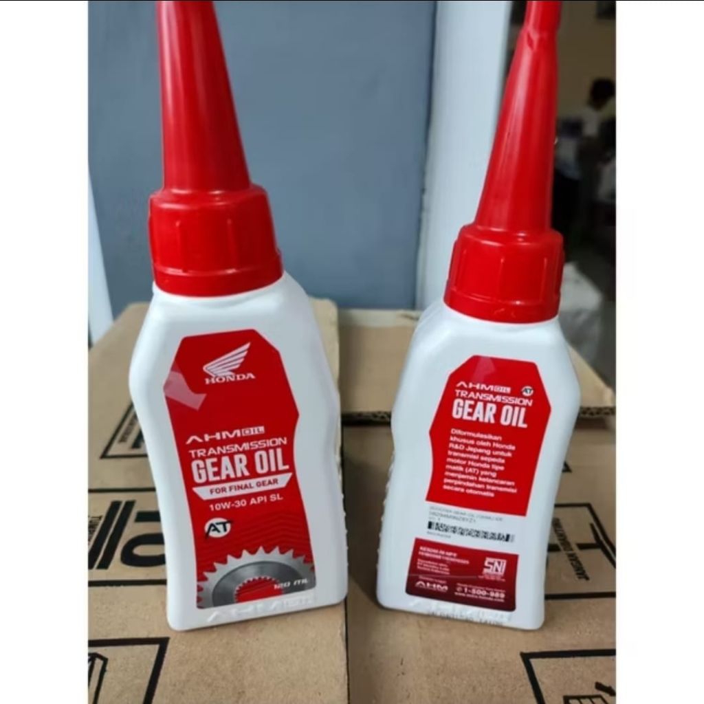 Jual Oli Gear Gerdang 10W - 30 AHM Oil 120ML Original Produksi Terbaru ...