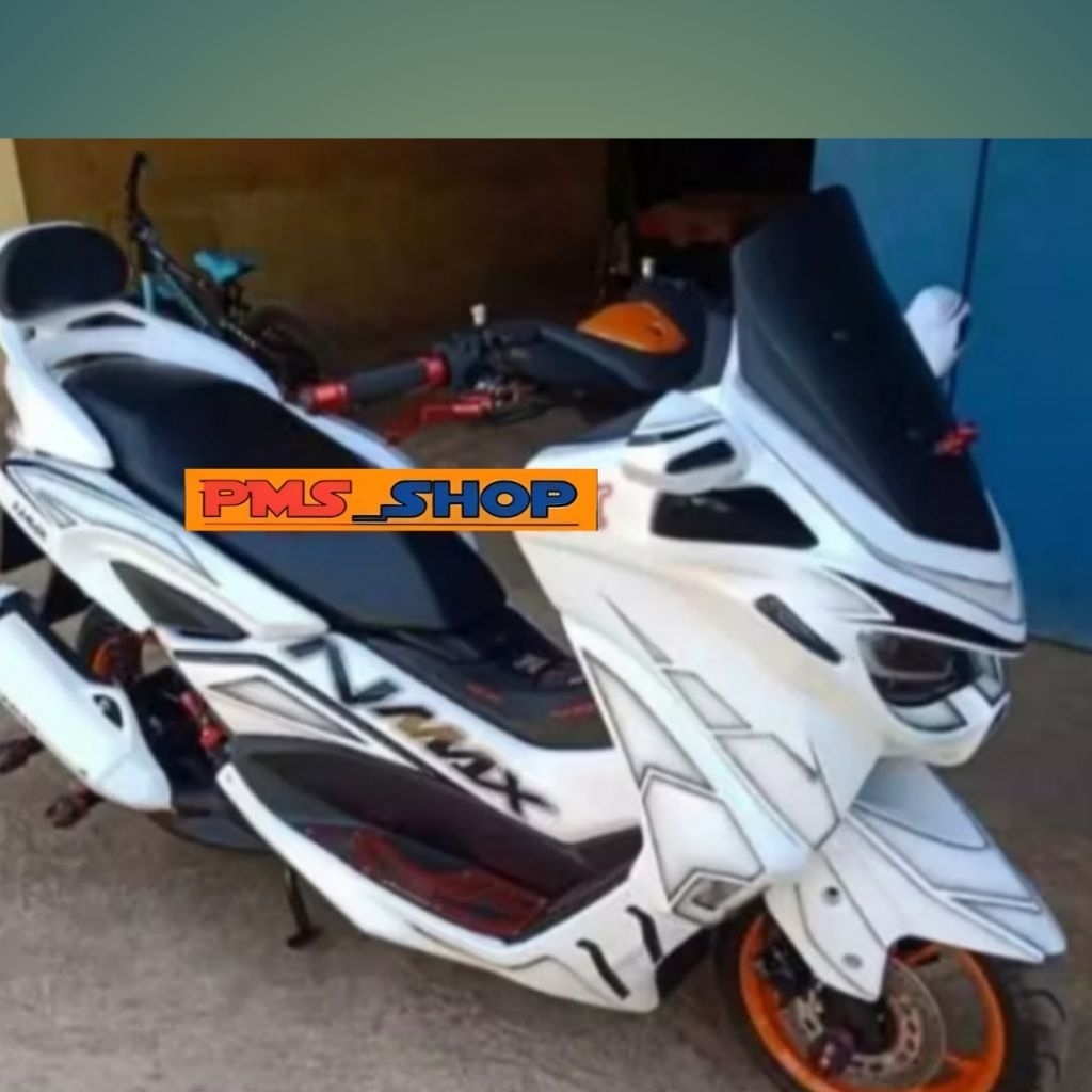 Jual SEPAKET BODY CUSTOM ALL NEW NMAX 2020 MODEL PREDATOR FULL BODY ...