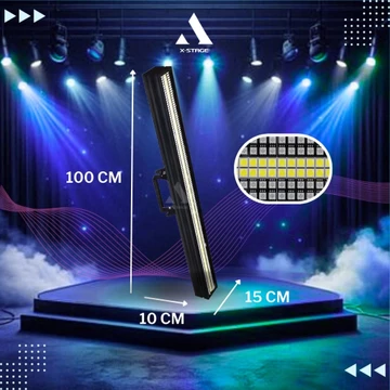 XStage Lampu Strip Strobo Audience Light Stage Lighting RGB Garansi Cafe Dugem Disco Panggung