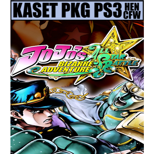 Jojo's Bizarre Adventure All Star Battle Project, jogo original Japonês para ps3 | Brasil