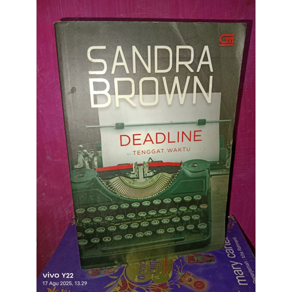 Jual SANDRA BROWN DEADLINE BUKU BEKAS (ORIGINAL) Shopee Indonesia