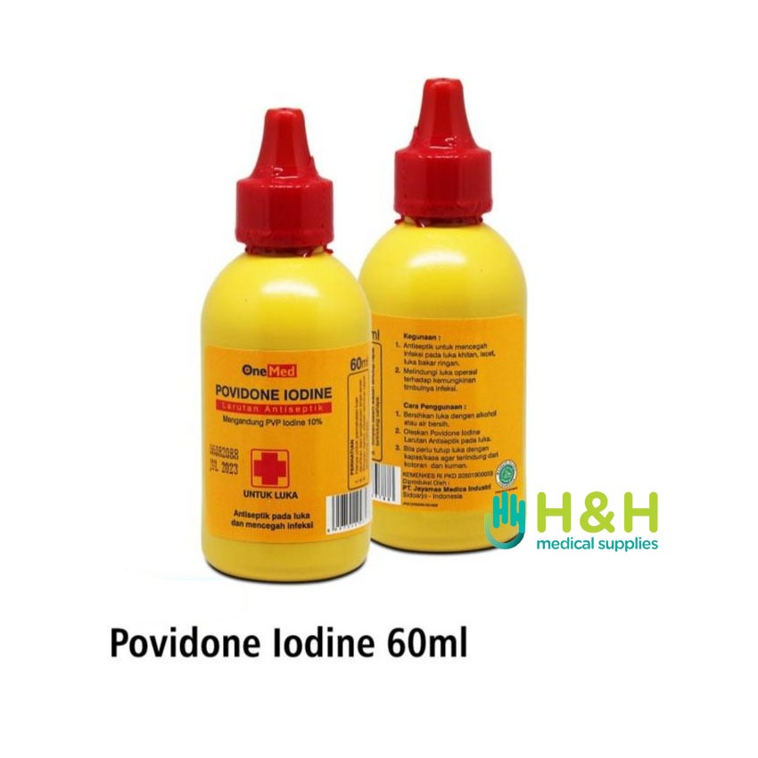 Jual Povidon Iodine 60 ml / Betadine 60 ml / Ecodine 60ml | Shopee ...