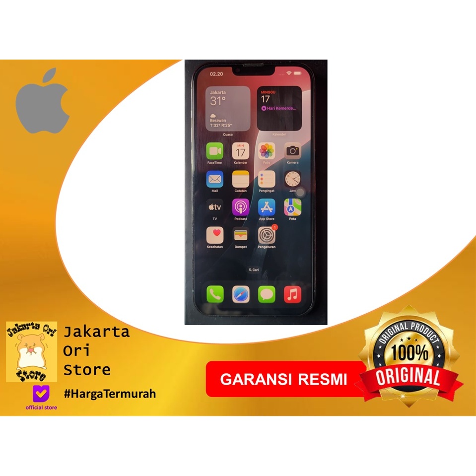 Jual APPLE IPHONE 13 PRO MAX 128 GB EX RESMI IBOX FULLSET ORIGINAL IOS ...