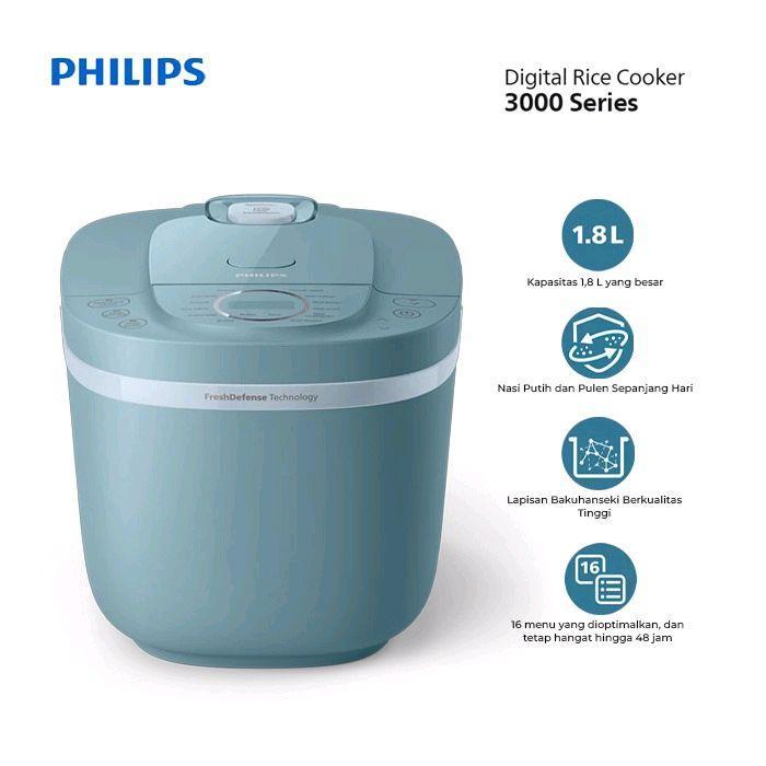 Jual PHILIPS MAGIC COM Pressure Cookers HD4716/33 Rice Cooker Digital ...