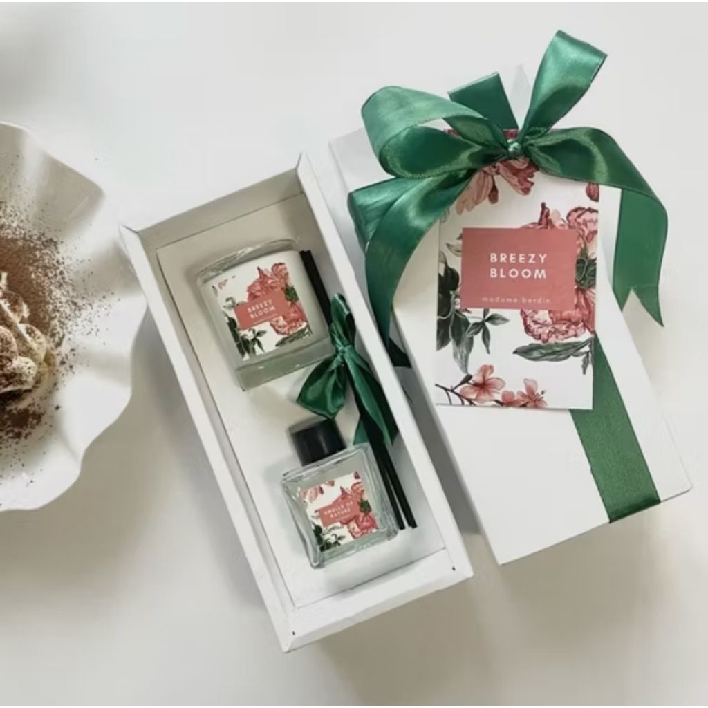 Jual Hampers Reed Diffuser + Lilin Aromaterapi / Pengharum Ruangan Gift ...