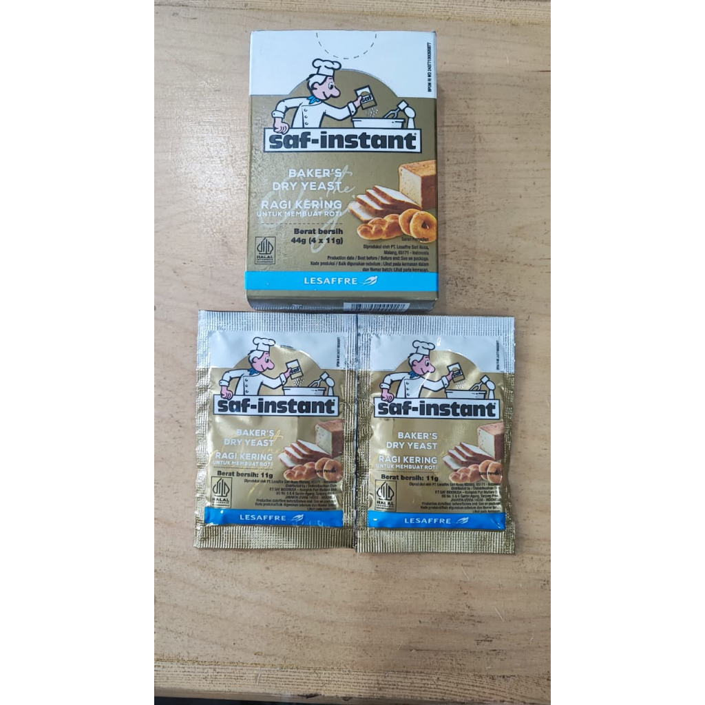 Jual Saf Instant The Original Baker's Dry Yeast Ragi Kering untuk Roti ...